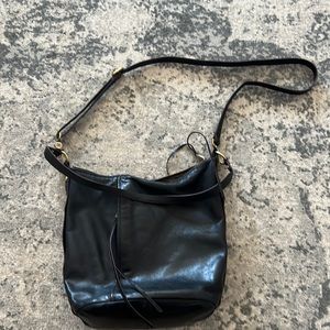 Hobo Leather Black Purse